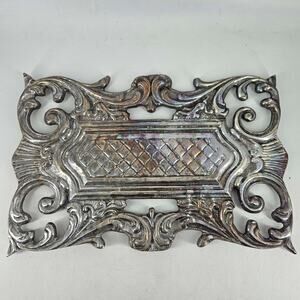 Irridescent Aluminum ornate decor wall hanging decor Trivet